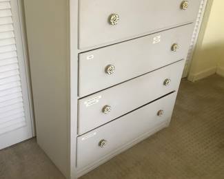 Painted chest of drawers