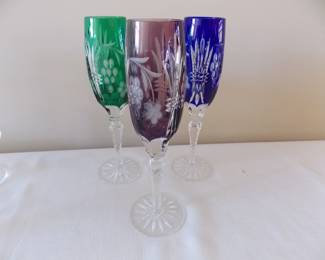 Clear to cut crystal