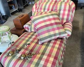 Chaise lounge- in the garage
