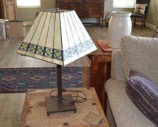 Tiffany style lamp