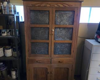 Vintage pie safe