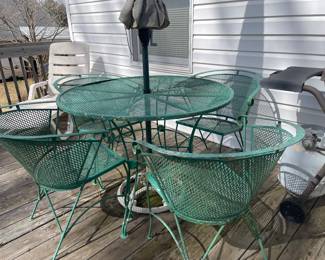 Wrought Iron Patio Set