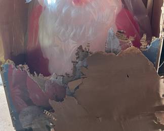 Large Santa Blow Mold