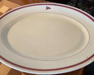 Antique Yacht Platter