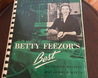 One of Three Betty Feezor Cookbooks