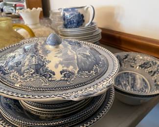 Blue & White Dinnerware