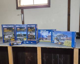 Model railroad buildings. Unopened.