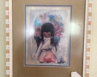Ted Degrazia print