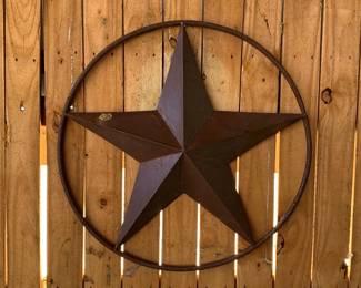 120 - Metal Star - 28" Round
