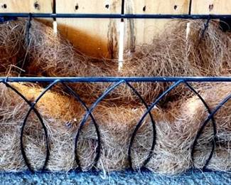 163 - Metal Planter - 25" x 8" x 8"
