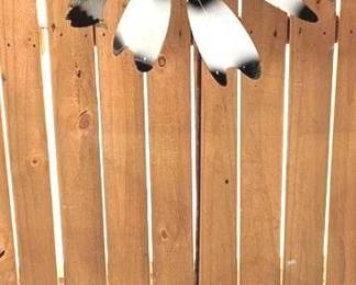 241 - Metal Whirligig - 60" Tall
