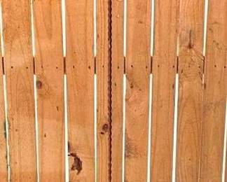 242 - Metal Whirligig - 72" Tall
