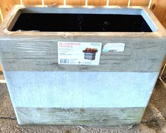 134 - Composite Deck Box - 11" x 24" x 20"
