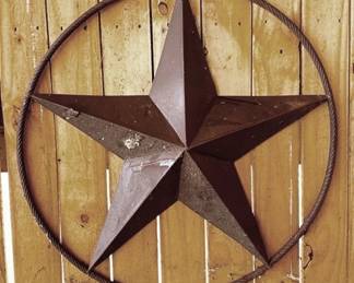 7 - Metal Star - 27" Round
