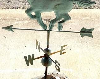 251 - Metal Horse Weathervane - 32" x 26"
