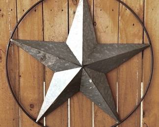8 - Metal Star - 22" Round
