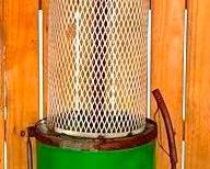 116 - Metal Sinclair Dino Faux Gas Pump - 86" x 16"
