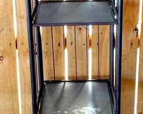 168 - Metal Shelf - 70" x 12" x 12"
