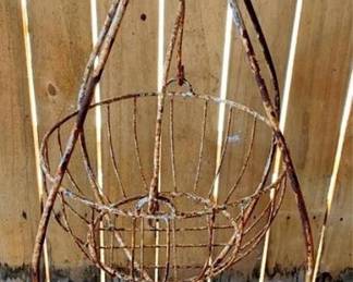 121 - Metal Hanging Planter - 40" x 20"
