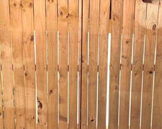 243 - Metal Scarecrow Decoration - 76" Tall
