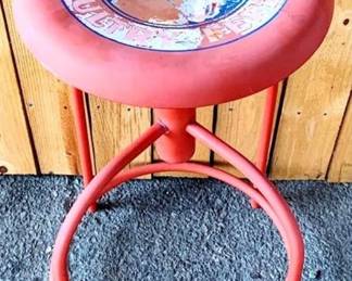 203 - Metal Stool - 25" x 14"
