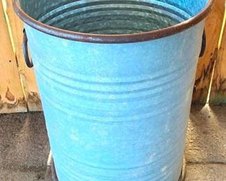 157 - Metal Bucket - 15" x 21"
