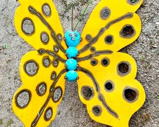 285 - Metal Butterfly - 36" x 42" x 26"
