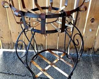 126 - Metal Planter - 27" x 18"
