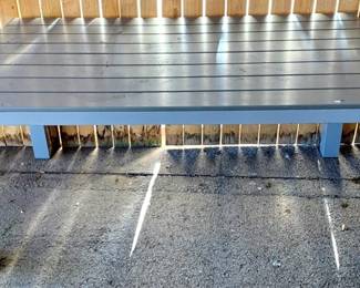 169 - Wood Table - 36" x 63" x 61"
