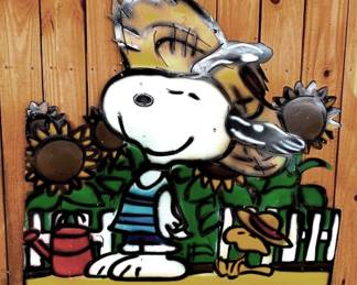 20 - Metal Snoopy Decoration - 31" x 30"
