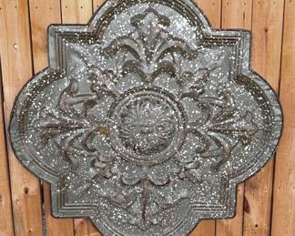 16 - Metal Wall Decoration - 37" x 37"
