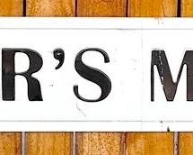 48 - Metal Farmer's Market Sign - 9" x 60"
