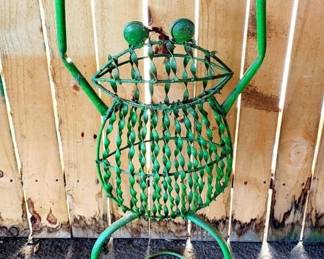 165 - Metal Frog - 36" x 20" x 10"
