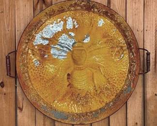 3 - Metal Serving Tray - 26" Round
