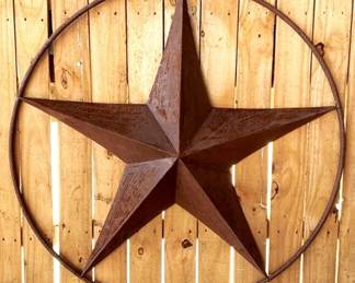 232 - Metal Star - 36" Round
