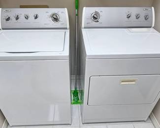 Whirlpool washer and dryer