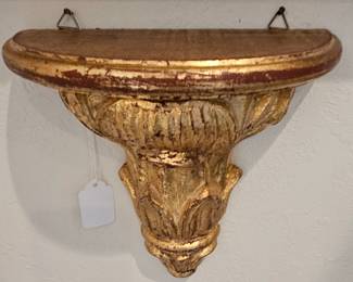Florentine wall shelf