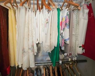 Many table cloths