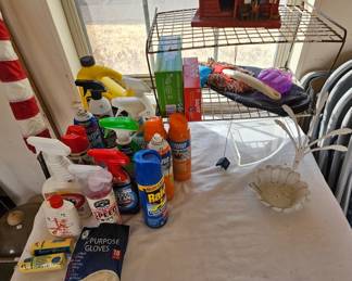 More cleaning supplies