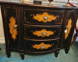 Buffet table