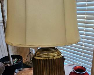 Brass lamp