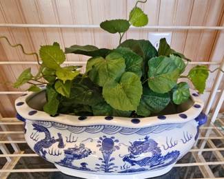 One of several blue & white selections
