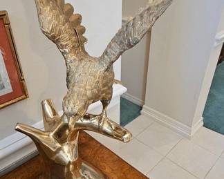 Beautiful brass eagle