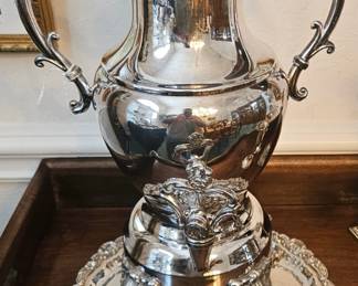 Silverplate coffee service