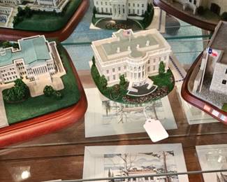 The Capitol Building, the Whitehouse, and the Alamo by Lenox