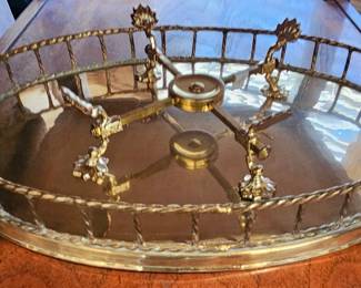 Brass galley tray