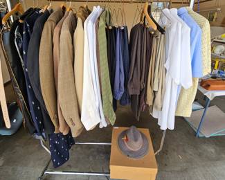 Men's clothing selections