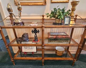 3-tier console table