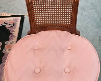 Cane back chair