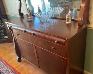 Antique Mirrored Buffet $ 480.00